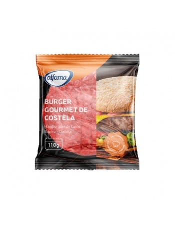 HAMBURGUER COSTELA ALFAMA 110G CX/36