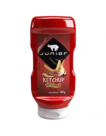 KETCHUP DEFUMADO FRASCO 380G JUNIOR CX/12 UN