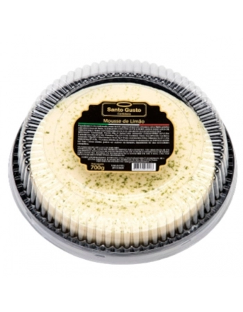 TORTA MOUSSE LIMAO STO GUSTO 1,2KG CX/02