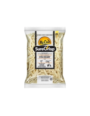 BATATA SURE CRISP 9MM MC CAIN 2,5 KG CX/06