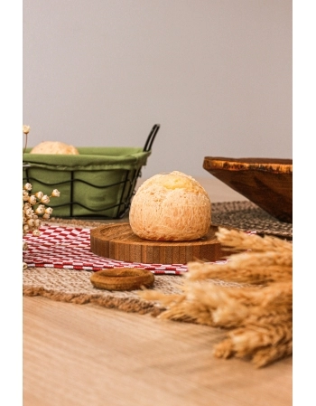 PAO DE QUEIJO GOURMET 80G DELICIAS DA SERRA 1KG CX/12 PCT