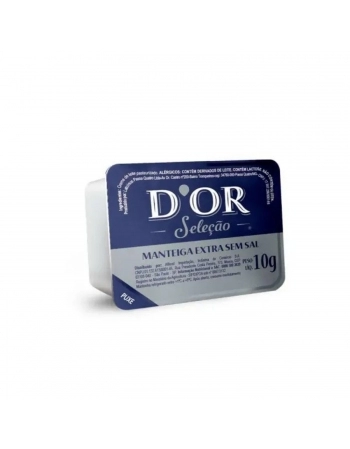 MANTEIGA EXTRA S/SAL 10G D'OR CX/120 UN