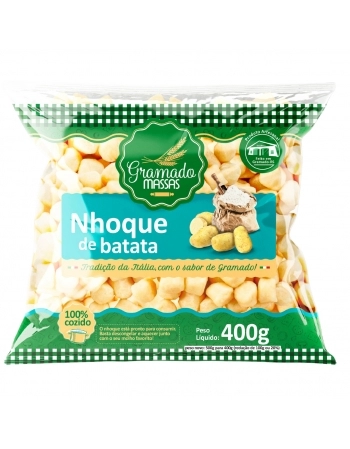 NHOQUE BATATA GRAMADO 400 G CX/40