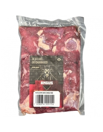 MUSCULO CUBOS ANGUS 500G KING BEEF CX/10 PCT