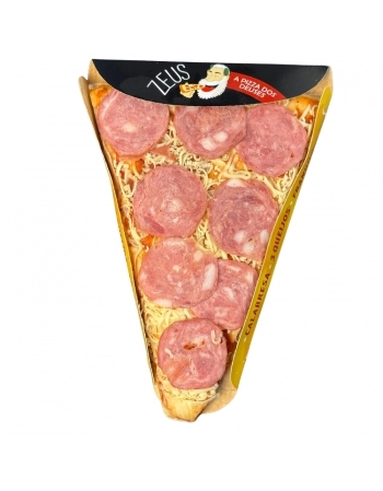 FATIA PIZZA CALABRESA 120G ZEUS CX/40 PC