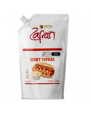 MAIONESE PAPRICA POUCH 1,05KG ZAFRAN CX/5 PCT