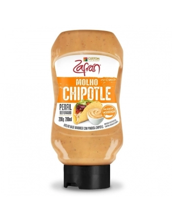MOLHO CHIPOTLE FRASCO 200G ZAFRAN CX/10 UN