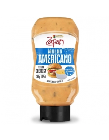 MOLHO AMERICANO FRASCO 200G ZAFRAN CX/10 UN