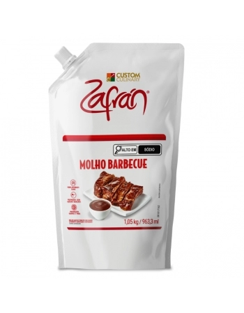 MOLHO BARBECUE POUCH 1,05KG ZAFRAN CX/5 PCT