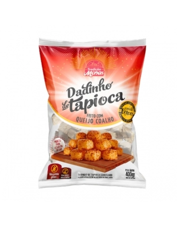 DADINHO TAPIOCA 20 G TRADICAO MINAS 400GR CX/15 PCT