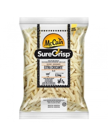 BATATA SURE CRISP CRISPERS MC CAIN 2,5KG CX/05 PCT