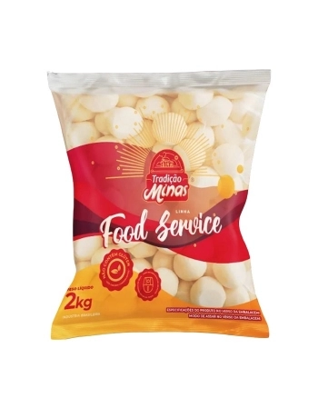 PAO QUEIJO CALABRESA 50G TRADICAO MINAS 2KG CX/06 PCT