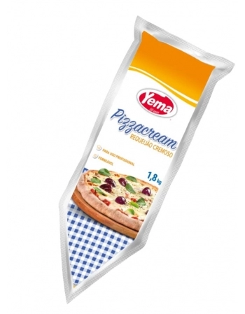 REQUEIJAO PURO PIZZACREAM 1,8KG YEMA CX/06 UN