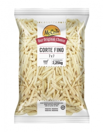 BATATA PALITO 7 MM MC CAIN 2,25 KG CX/08