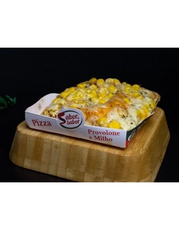 MINI PIZZA S&S QUEIJO PROVOLONE E MILHO PC/10 CX/6