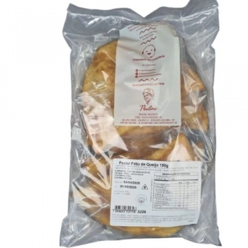 PASTEL QUEIJO FRITO 150G PAULINA PC/05 UN CX/05 PCT