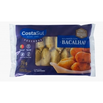 BOLINHO BACALHAU 300G DAMM CX/10 PC