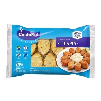 BOLINHO BACALHAU 270G COSTA SUL CX/24 PC
