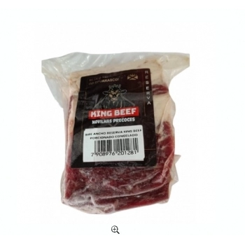 BIFE ANCHO (ENTRECOT) RESERVA 250G KING BEEF PC/04 UN CX/05 PC