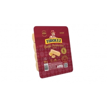 QUEIJO PARMESAO CILINDRO 180G TIROLEZ CX/30 UN