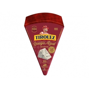 QUEIJO AZUL FRACAO 200G TIROLEZ CX/32 UN