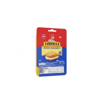 MUSSARELA 150G TIROLEZ CX/28 UN