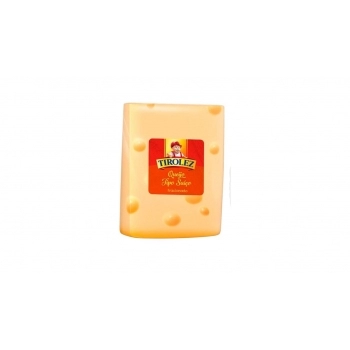 QUEIJO SUICO FRACAO 190G TIROLEZ CX/20 UN