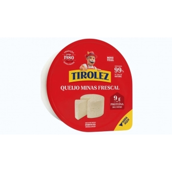 QUEIJO MINAS FRESCAL 500G TIROLEZ CX/16 UN