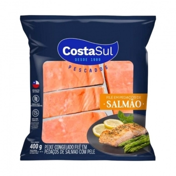 FILE SALMAO C/PELE 125G COSTA SUL CX/48 PC