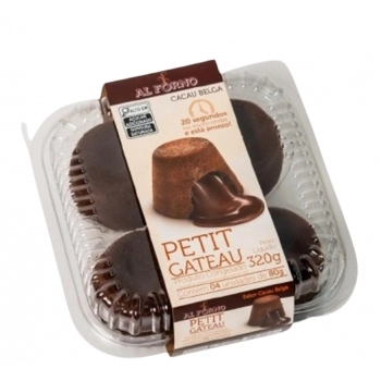 PETIT GATEAU 80G AL FORNO PC/04 UN CX/10 PCT
