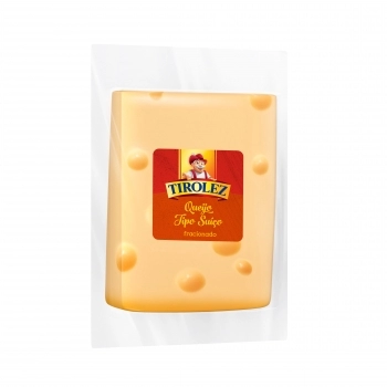 QUEIJO SUICO FRACAO 190G TIROLEZ CX/20 UN