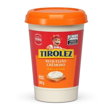 REQUEIJAO COPO 370G ZERO LACTOSE TIROLEZ CX/12UN