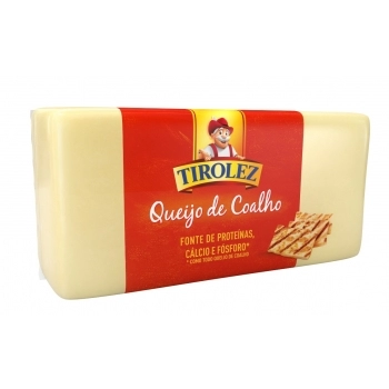 QUEIJO COALHO BARRA 3,5KG YEMA CX/4 UN