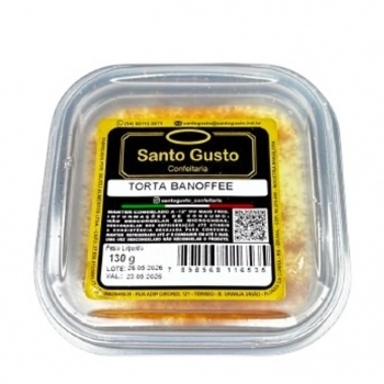 MINI TORTA BANOFFEE 130G SG CX/09 PT