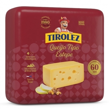 QUEIJO ESTEPE 7KG TIROLEZ CX/01 UN