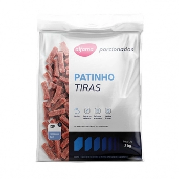 PATINHO BOVINO TIRAS 2KG ALFAMA CX/03 PC
