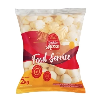 PAO DE QUEIJO 25G TRADICAO MINAS 1KG CX/12 PCT